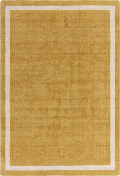 Okrově žlutý ručně tkaný vlněný koberec 200x300 cm Albi – Asiatic Carpets