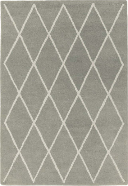 Šedý ručně tkaný vlněný koberec 200x290 cm Albany – Asiatic Carpets