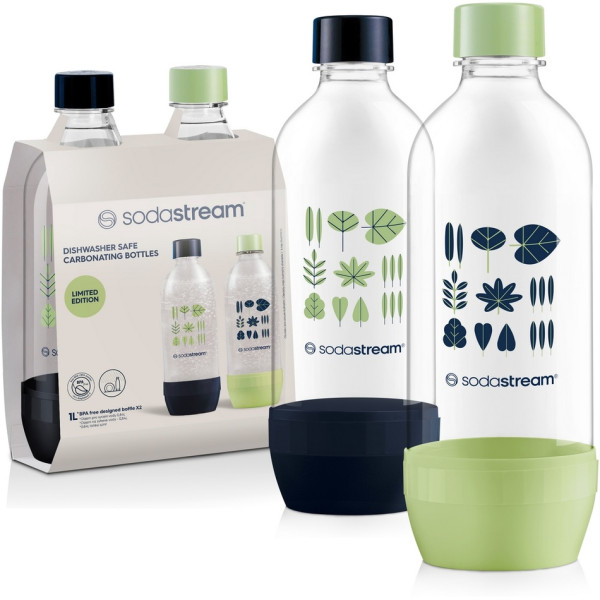 Sodastream Láhev Jet Green/Navy 2x 1 l, do myčky