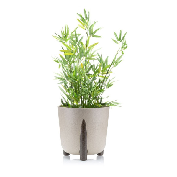 DekorStyle Květináč MOSS ECO II 30 cm latte