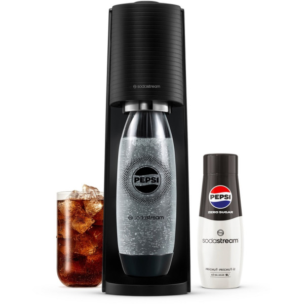 Sodastream Terra Black Pepsi Zero Mpack výrobník perlivé vody