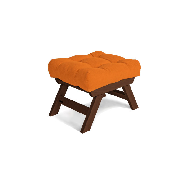 MarLiving Taburet BREEZIO 03 55 cm z masivu/oranžový