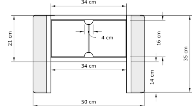 MarLiving Noční stolek LOFT 02 z masivu