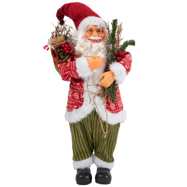 Tutumi Figurka Santa Clause Mikolaj 90 cm vícebarevná