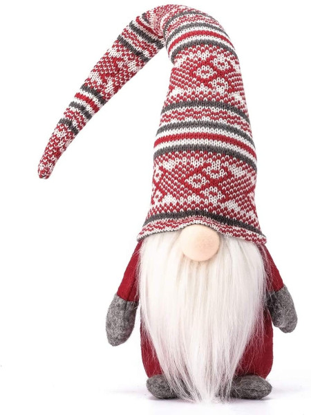 Tutumi  Vánoční skřítek ELF 016 - 50 cm červený