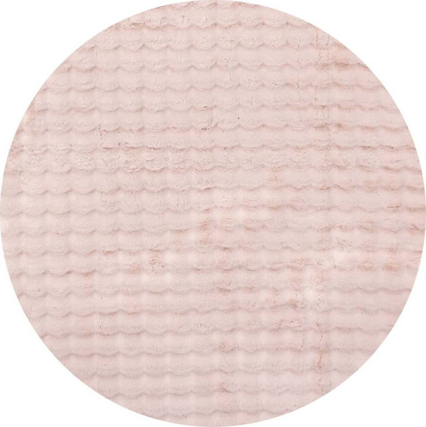 Růžový pratelný kulatý koberec ø 200 cm Bubble Pink – Mila Home