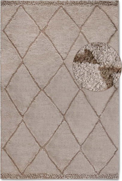 Béžový koberec 160x235 cm Perrotin Beige – Elle Decoration