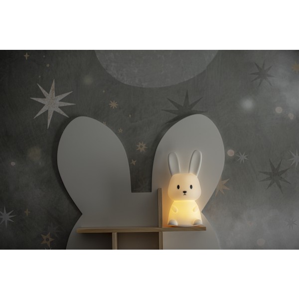 LED dětské noční osvětlení Star Trading Bunny - bílé