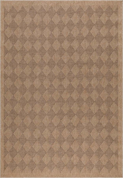 Venkovní koberec v černo-přírodní barvě 120x170 cm Dhaka – Ayyildiz Carpets