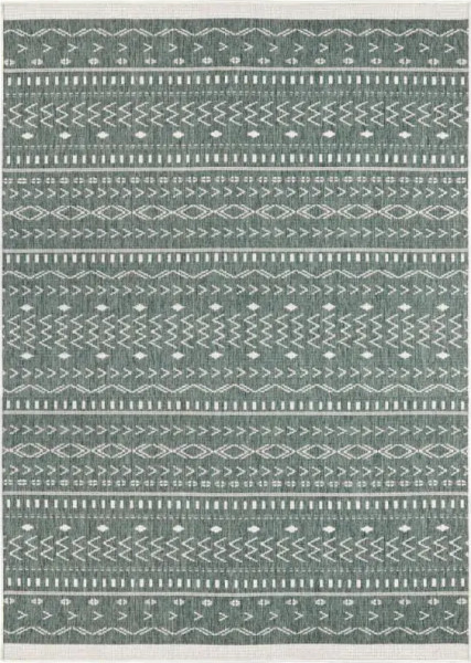 NORTHRUGS - Hanse Home koberce Kusový koberec Twin Supreme 103440 Kuba green creme 80x250 cm