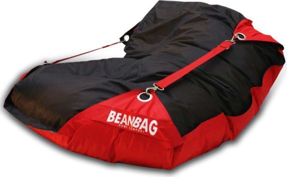 Sedací pytel BeanBag duo-scarlet rose-black