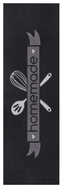 Koberec / Běhoun Cook & Clean Homemade Kitchen černý / bílý / šedý