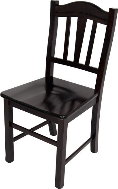 MIKO Dřevěná židle Silvana masiv - wenge