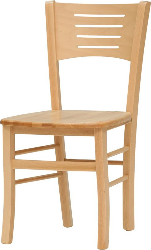 Stima Dřevěná židle Verona masiv Tmavě hnědá