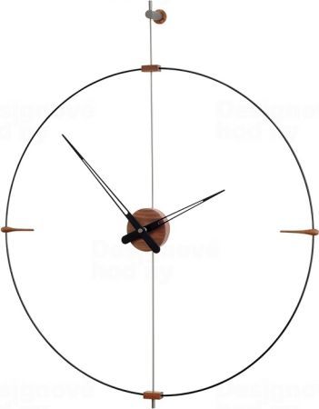 Designové nástěnné hodiny  Bilbao Graphite Small 92cm