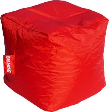 Červený sedací vak BeanBag Cube