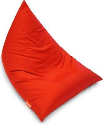 Červený sedací vak BeanBag Triangle scarlet rose