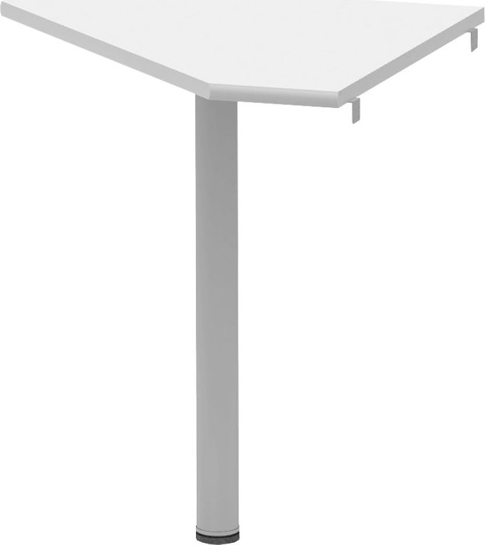 Tempo Kondela Rohový stolek Johan 2 New 6, bílý