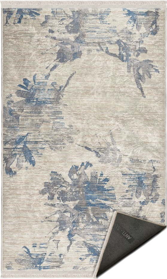 Modro-béžový koberec 80x150 cm – Mila Home