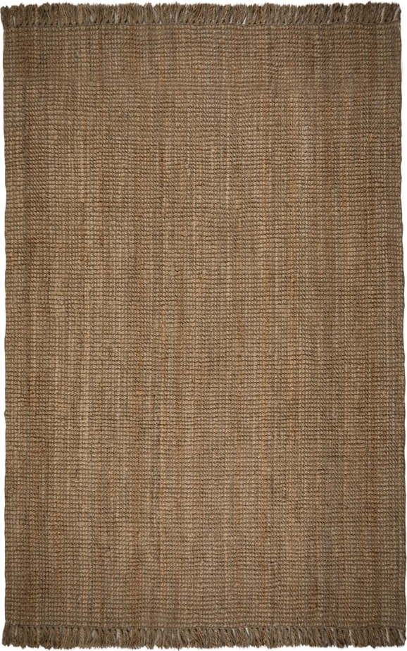 Hnědý jutový koberec Flair Rugs Jute, 200 x 290 cm