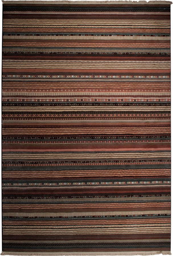 Vzorovaný koberec Zuiver Nepal Dark, 160 x 235 cm