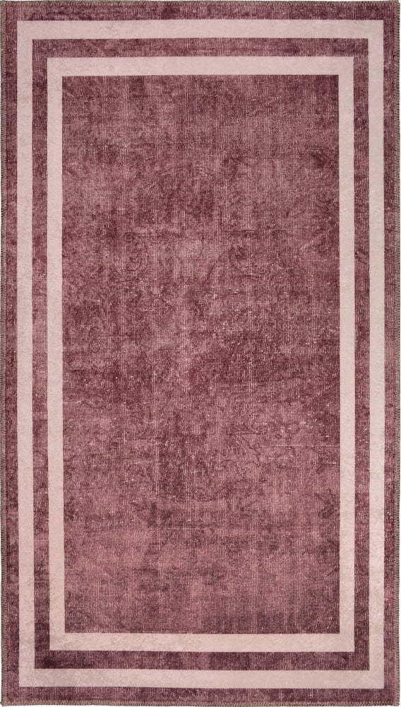 Červený pratelný koberec 180x120 cm - Vitaus