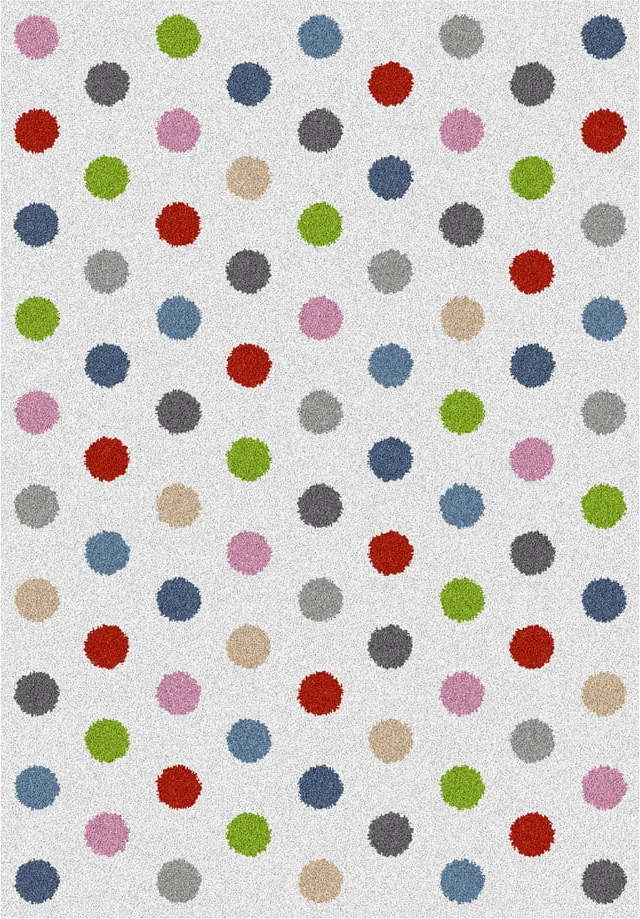 Krémový koberec 80x150 cm Norge Dots – Universal