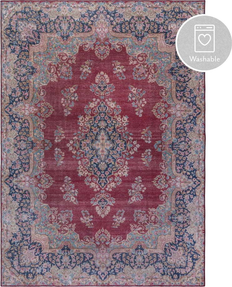 Červený pratelný koberec 160x230 cm FOLD Colby – Flair Rugs