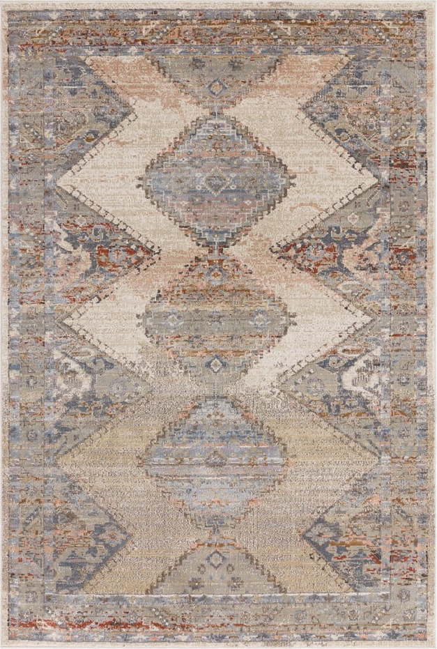 Hnědo-béžový koberec 170x120 cm Zola - Asiatic Carpets