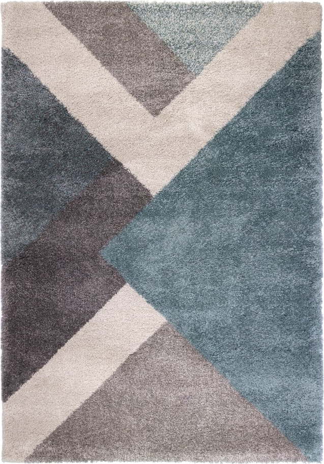 Modro-šedý koberec Flair Rugs Zula, 160 x 230 cm