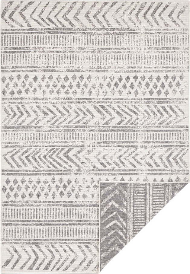 Šedo-krémový venkovní koberec NORTHRUGS Biri, 160 x 230 cm