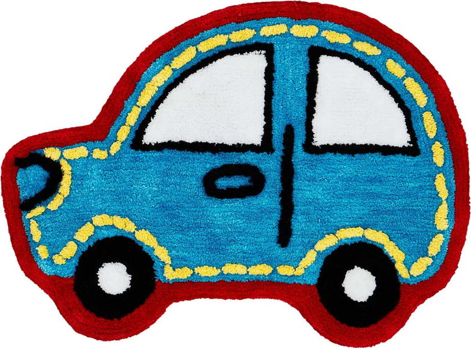 Dětský koberec ve tvaru auta Catherine Lansfield Car, 50 x 70 cm