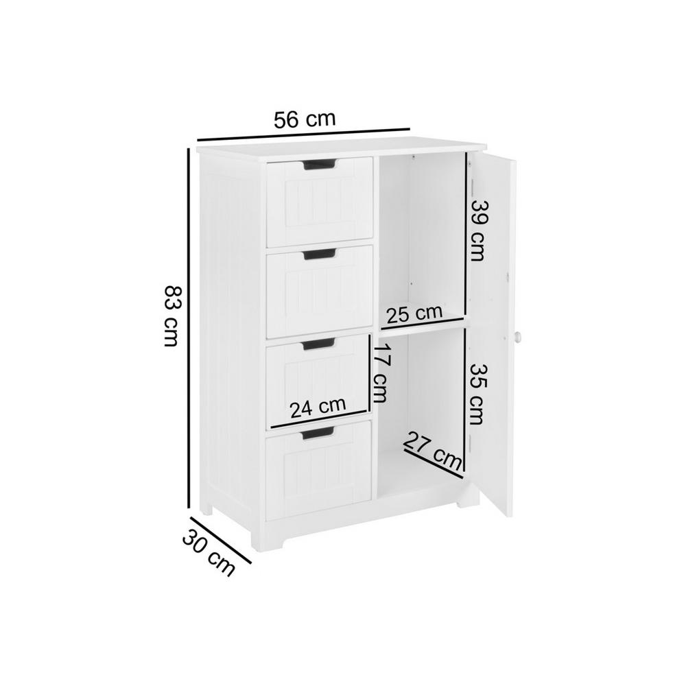 Skřínka wl5.184 bílá