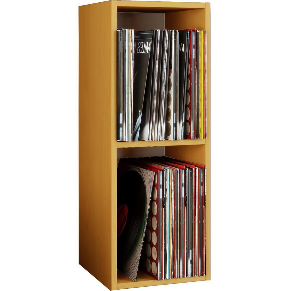 Regál na vinylové desky Platto, š. 34cm