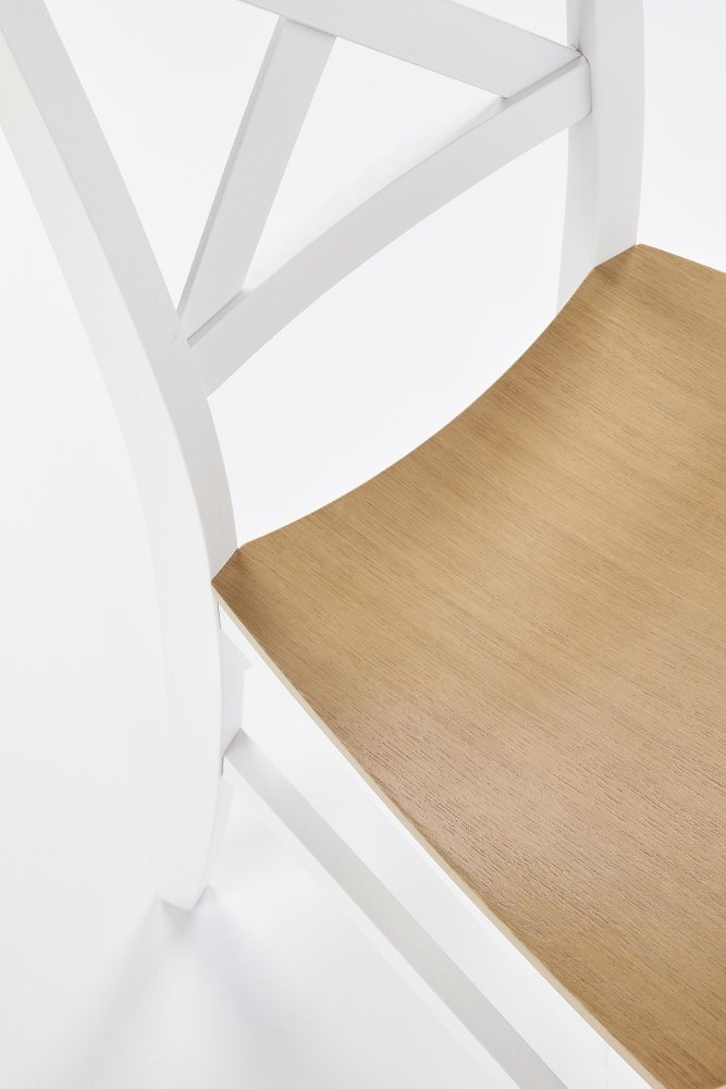 Jídelní židle TUTTI – masiv, bílá