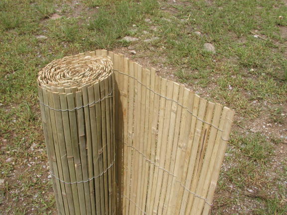 Štípaná bambusová rohož — výška 100 cm, délka 5 m, přírodní