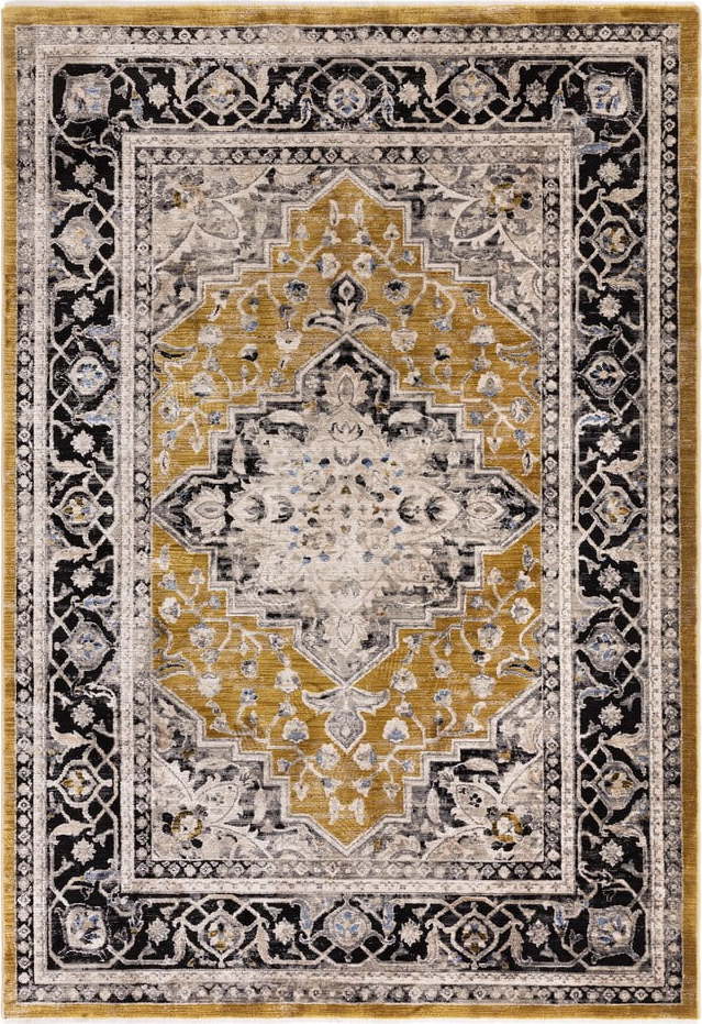 Okrově žlutý koberec 120x166 cm Sovereign – Asiatic Carpets