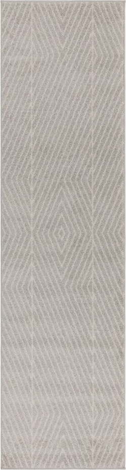 Světle šedý koberec běhoun 66x240 cm Muse – Asiatic Carpets