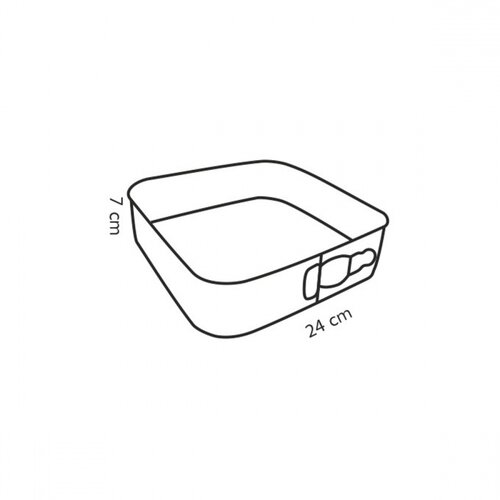 Tescoma Forma na dort DELÍCIA, 24 x 24 cm
