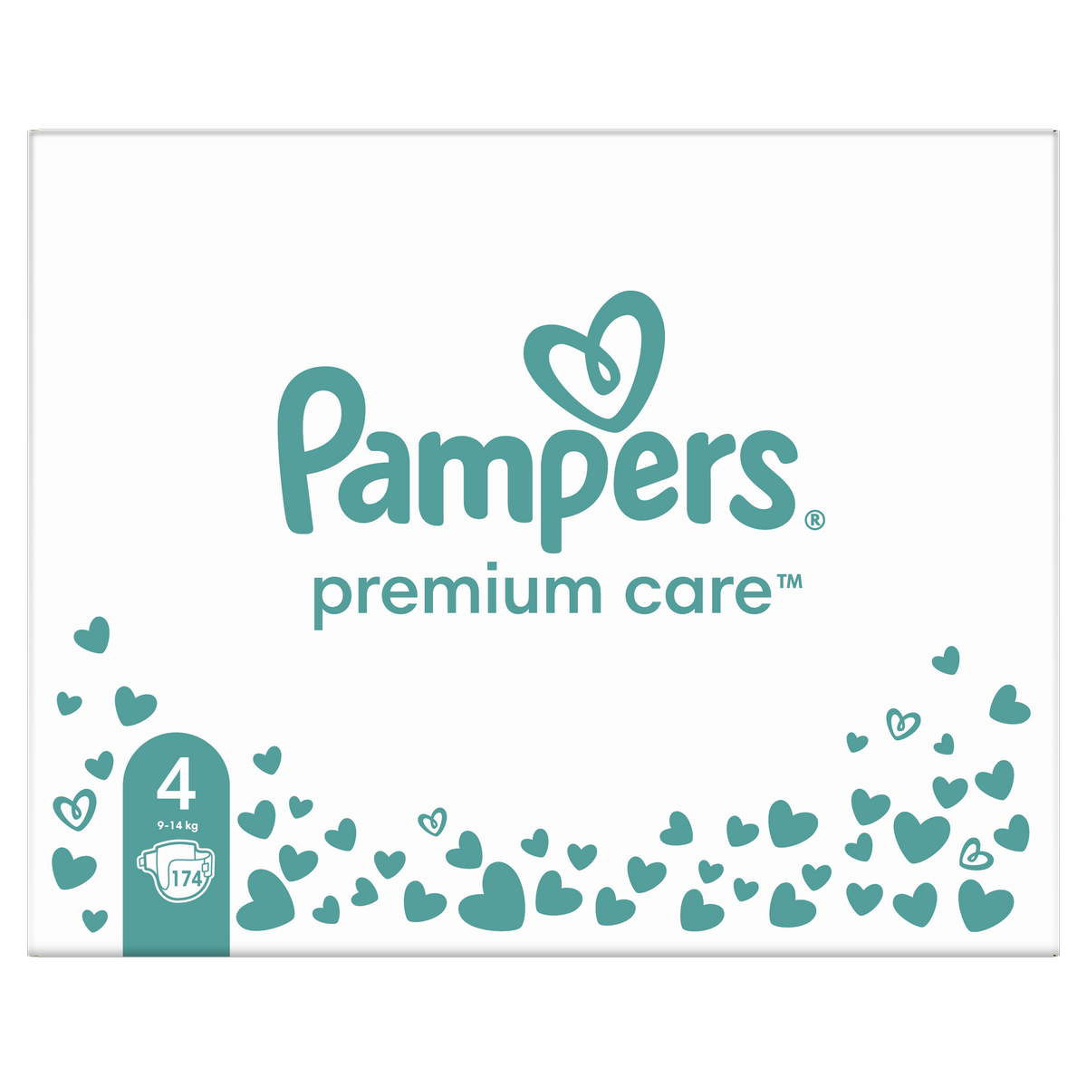 Pampers Pleny Premium Care 174 ks, velikost 4