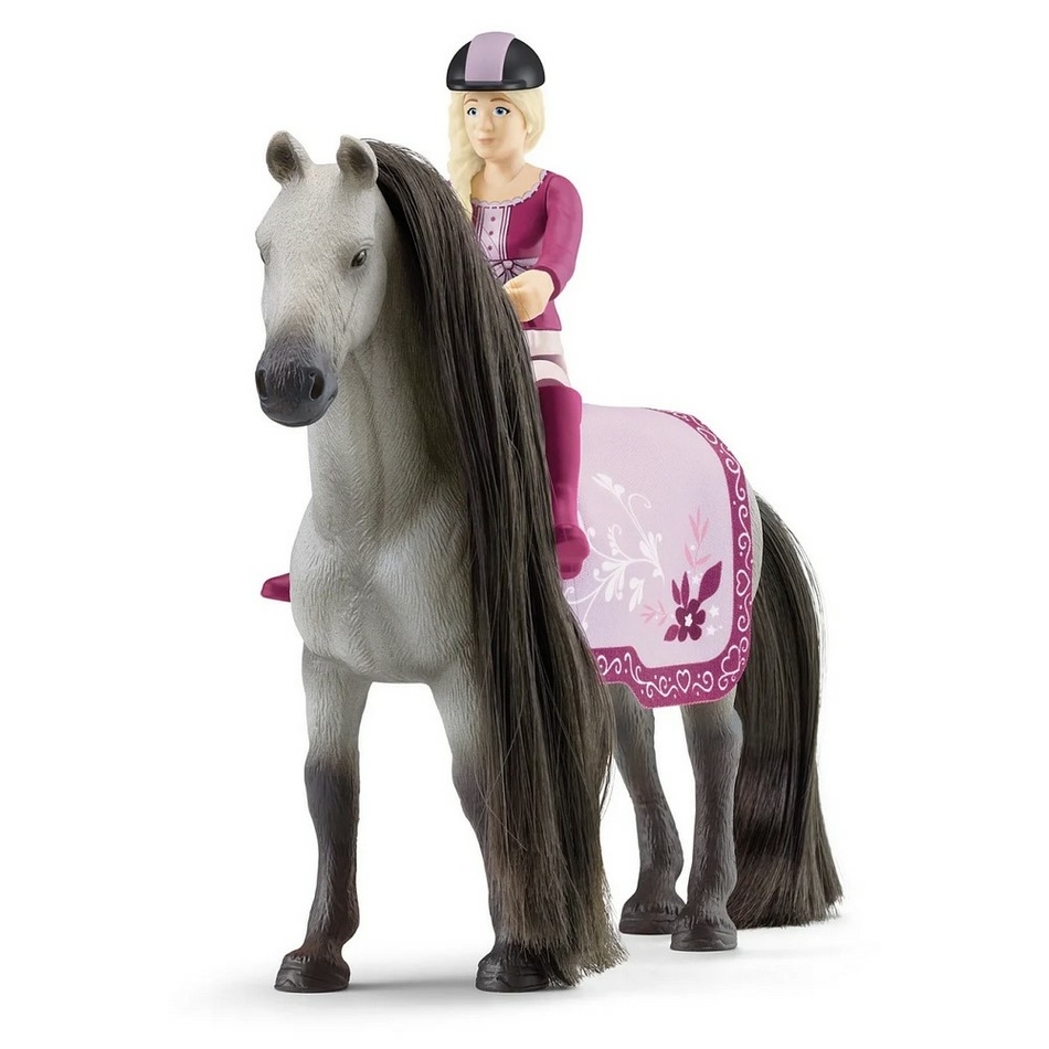 Schleich 42584 Startovací sada Sofia a Dusty, 18,7 x 24,5 x 6 cm