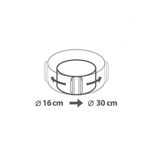 TESCOMA nastavitelná forma na dort kulatá DELÍCIA ø 16 - ø 30 cm