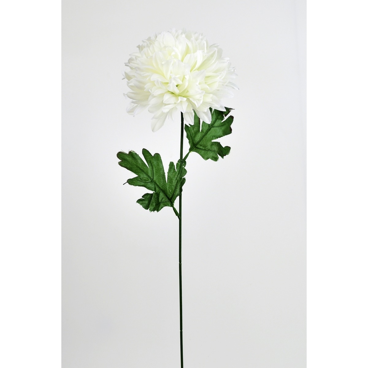 Umělá květina Chrysantéma 50 cm, bílá