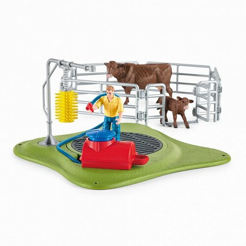 Schleich 42529 Mycí kout pro dobytek, 29 cm