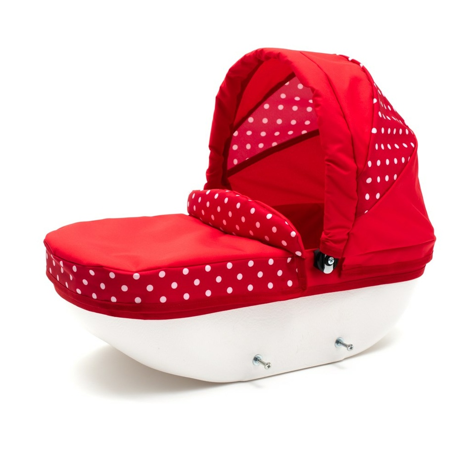 New Baby Dětský kočárek pro panenky Comfort, červená