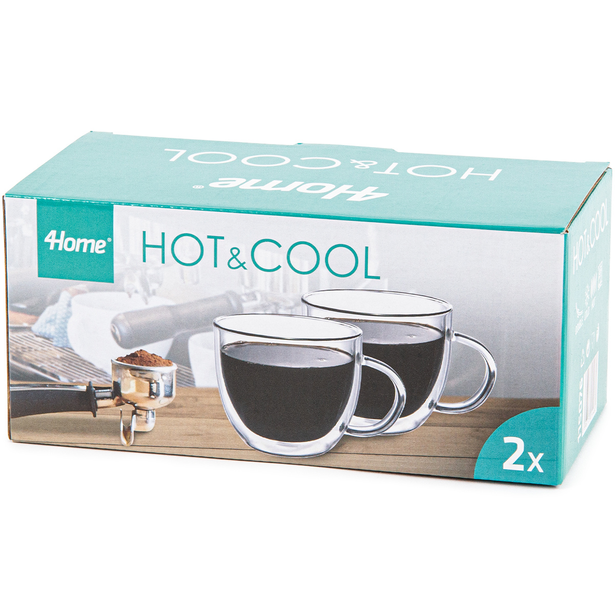 4Home Termo sklenice Tea Hot&Cool, 350 ml, 2 ks