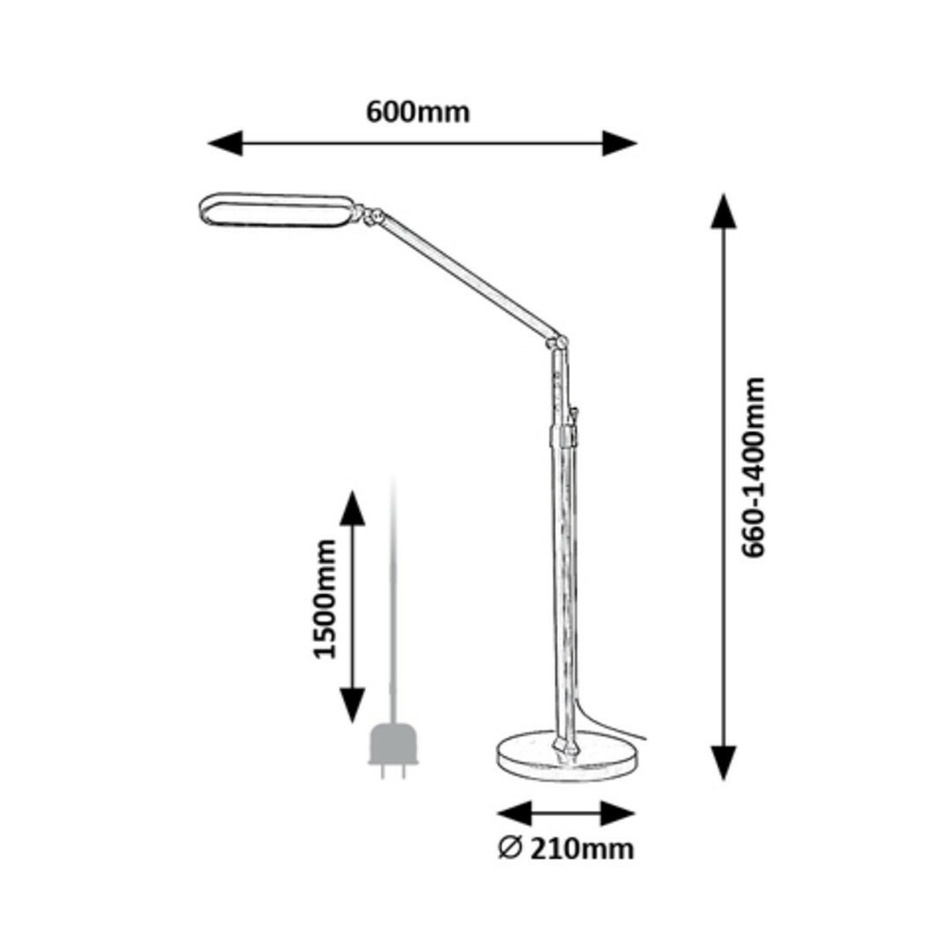 Rabalux 2310 stolní LED lampa Draco