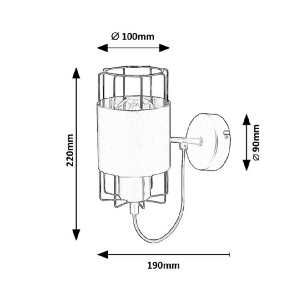 Rabalux 3123 nástěnná lampa