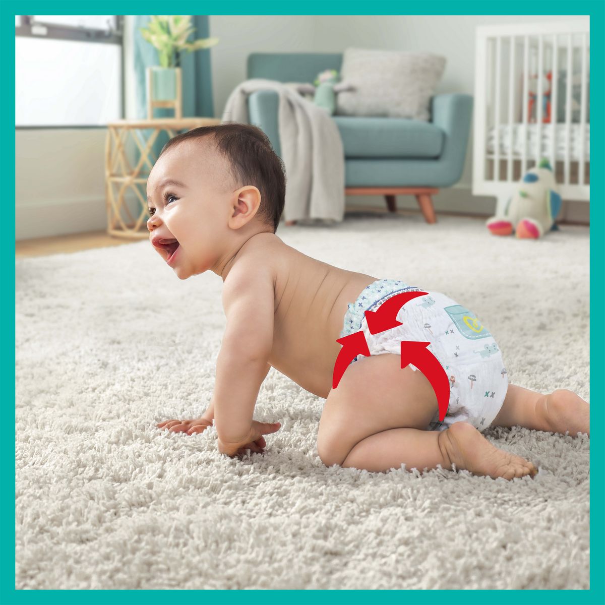 Pampers Pleny Premium Care Pants 52 ks, velikost 5