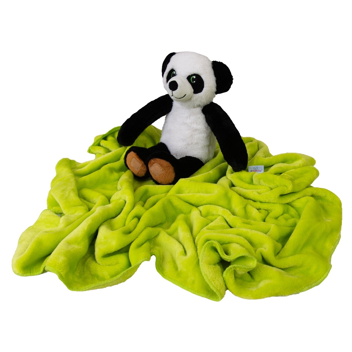 Babymatex Dětská deka Carol s plyšákem panda, 85 x 100 cm